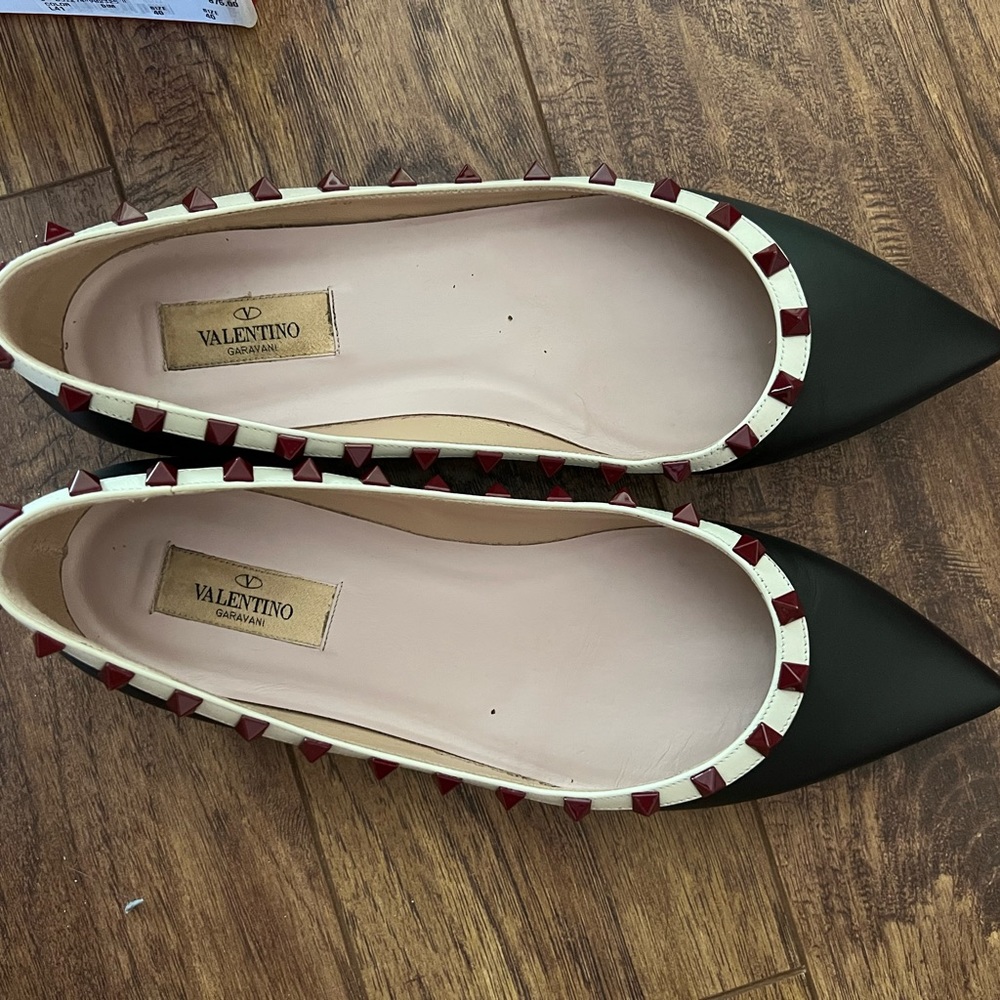 Valentino Garavani rockstud ballet flats